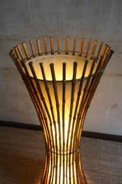 Franco Albini Bamboo Floor Lamp By Franco Albini 1960s - 4564797