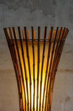 Franco Albini Bamboo Floor Lamp By Franco Albini 1960s - 4564804