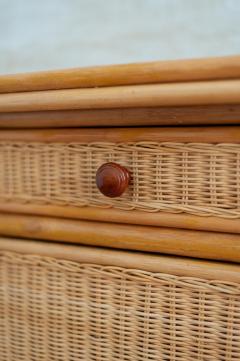 Franco Albini Bamboo and Rattan Sideboard 1970s - 4688041