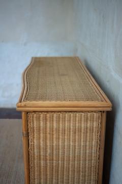 Franco Albini Bamboo and Rattan Sideboard 1970s - 4688045