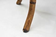 Franco Albini Bamboo and Rattan Stool by Franco Albini Attr Italy 1960s - 4098373
