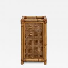Franco Albini Bamboo and Rattan Umbrella Stand by Franco Albini 1960s - 4428136