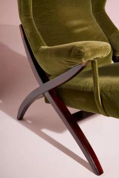 Franco Albini Franco Albini pair of 1st edition Fiorenza armchairs by Arflex Italy 1952 - 4117459