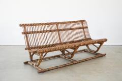 Franco Albini ITALIAN BAMBOO BENCH PAIR AVAILABLE  - 1954591