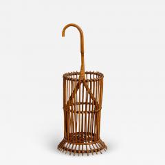 Franco Albini ITALIAN BAMBOO UMBRELLA HOLDER - 1636242