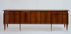 Franco Albini Important 95 Italian Cabinet in Rosewood 1950s - 3972234