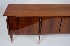 Franco Albini Important 95 Italian Cabinet in Rosewood 1950s - 3972240