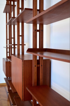 Franco Albini Large modular bookcase - 3074466