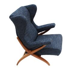 Franco Albini Mid Century Modern Fiorenza Italian Armchairs Designed By Franco Albini 1950 - 4219815