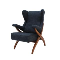 Franco Albini Mid Century Modern Fiorenza Italian Armchairs Designed By Franco Albini 1950 - 4219818