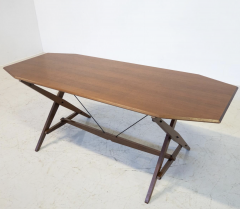 Franco Albini Mid Century Modern TL2 Cavalletto desk dining table by Franco Albini for Poggi - 3544302