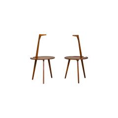 Franco Albini Paif of TN6 Cicognino tables by Franco Albini for Poggi Ist Series - 1334361