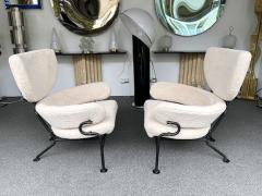 Franco Albini Pair of Armchairs PL19 by Franco Albini for Poggi Italy 1960s - 2771059