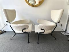 Franco Albini Pair of Armchairs PL19 by Franco Albini for Poggi Italy 1960s - 3132486