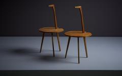 Franco Albini Pair of Franco Albini TN6 Cicognino Side Tables Italy 1950s - 2969229