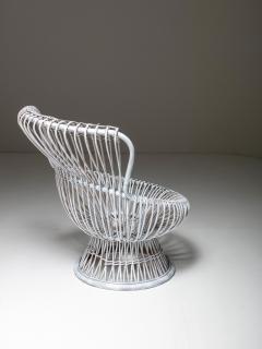 Franco Albini Pair of Margherita Chairs by Franco Albini for Bonacina - 4726518