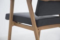 Franco Albini Twelve Chairs Attr to Franco Albini in Wood and Leather - 3646657