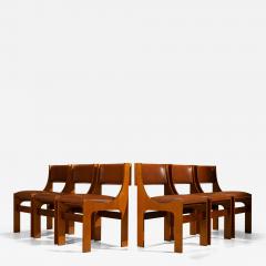 Franco Asnaghi Set of Six Dining Room Chairs Model 273 by Franco Asnaghi Italy 1966 - 4623749