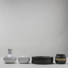 Franco Bucci Set of Four Ceramic Pieces by Franco Bucci for Laboratorio Pesaro - 4724207