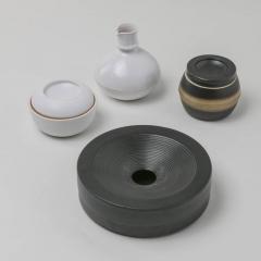 Franco Bucci Set of Four Ceramic Pieces by Franco Bucci for Laboratorio Pesaro - 4724209