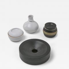 Franco Bucci Set of Four Ceramic Pieces by Franco Bucci for Laboratorio Pesaro - 4730353