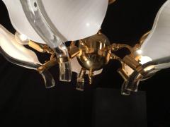 Franco Luce Italian Murano Glass Chandelier by Franco Luce circa 1970 - 695168