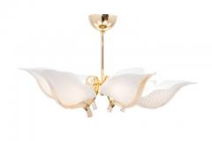 Franco Luce Murano Glass Leaf Chandelier by Franco Luce - 446801