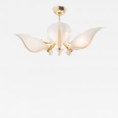 Franco Luce Murano Glass Leaf Chandelier by Franco Luce - 448544