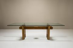 Franco Poli Franco Poli Dining Table Cangrande in Walnut for Bernini Italy 1970s - 3663310