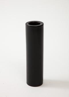Franco Pozzi Franco Pozzi Cylinder Thick Walled Vase Italy c 1970 - 3296403