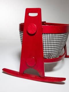 Franco Vattolo Lucio Rocking Cradle by Franco Vattolo for Ibisco - 4726918