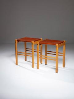 Franco Vattolo Pair of Solaris Stools by Franco Vattolo for Ibisco - 4726700