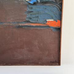 Francois Arnal Tes Yeux Mouill s Lyrical Abstraction Oil on Canvas by Fran ois Arnal - 4291792