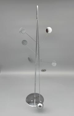 Francois Collette Mobile stabile in chrome plated steel Fran ois Collette France 1970 - 3911029