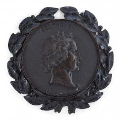 Francois Lepage Set of 11 19th century Bois Durci portrait roundels - 3552954