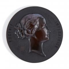 Francois Lepage Set of 11 19th century Bois Durci portrait roundels - 3552980