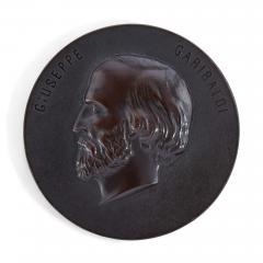 Francois Lepage Set of 11 19th century Bois Durci portrait roundels - 3552989