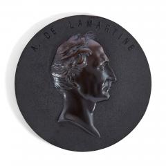 Francois Lepage Set of 11 19th century Bois Durci portrait roundels - 3552990