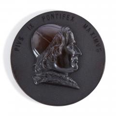 Francois Lepage Set of 11 19th century Bois Durci portrait roundels - 3552992