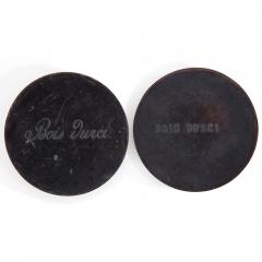 Francois Lepage Set of 11 19th century Bois Durci portrait roundels - 3552994