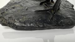 Francois Pompon Bronze Sculpture of a Rooster by Fran ois Pompon Coq Dormant 1923 France - 4651483