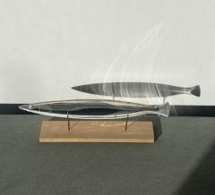 Francois Xavier Lalanne FRANCOIS XAVIER LALANNE GLASS BARRACUDA FOR BACCARAT - 3451876