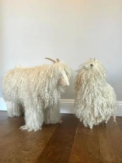 Francois Xavier Lalanne Pair of French Mid Century Sheep Sculptures in Style of Francois Xavier Lalanne - 3256267