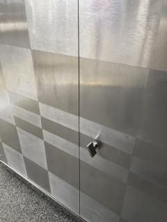 Francoise See Stainless Steel Buffet by Fran oise See France 1970s - 1819288