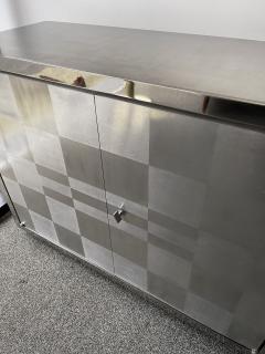 Francoise See Stainless Steel Buffet by Fran oise See France 1970s - 1819292