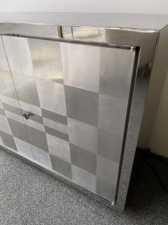 Francoise See Stainless Steel Buffet by Fran oise See France 1970s - 1819294