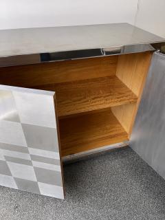 Francoise See Stainless Steel Buffet by Fran oise See France 1970s - 1819296
