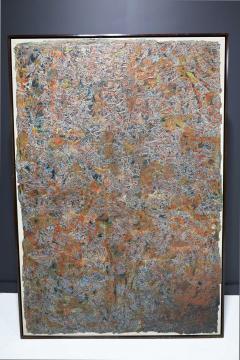 Frank Faulkner Large Frank Faulkner 1946 2008 Mixed Media on Linen in Frame - 2159512