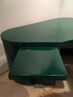 Frank Fletcher Art Deco Racing Green Fletcher Aviation Desk - 1256430