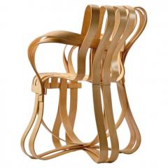 Frank Gehry Frank Gehry for Knoll Pair of Cross Check Chairs in Bent Maple Wood - 2923645